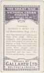 Corporal Alfred A. Burt, V.C.