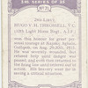 2nd. Lieut. Hugo V. H. Throssell, V.C.