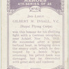 2nd-Lieut. Gilbert M. Insall, V.C.
