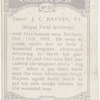Sergt. John C. Raynes, V.C.