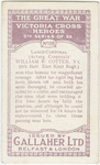 Lance-Corporal William R. Cotter, V.C.