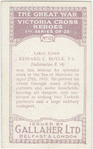 Lieut.-Comm. Edward C. Boyle, V.C.
