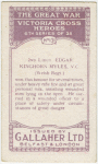 2nd-Lieut. Edgar Kinghorn Myles, V.C.