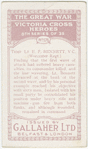 Temp. Lieut. E. P. Bennett, V.C.