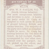 Pte. William F. Faulds, V.C.