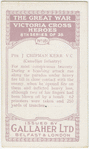 Pte. John Chipman Kerr, V.C.