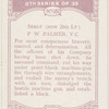2nd-Lieut. F. W. Palmer, V.C.