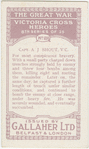 Capt. A. J. Shout, V.C.
