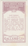 Late Corporal A. S. Burton, V.C.