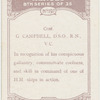 Com. Gordon Campbell, V.C.