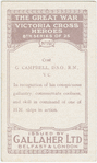 Com. Gordon Campbell, V.C.