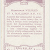 Midshipman Wilfred St. A. Malleson, R.N., V.C.
