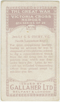 2nd Lieut. Gabriel G. Coury, V.C.