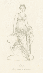 Euterpe, from a statue in the vatican