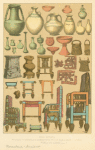Muebles y utensilios domésticos de los Babilonios y Asirios