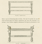 Meuble perse ; Table perse