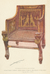 Gilded chair ("Empire" style), from a tomb in the Valley of the Kings