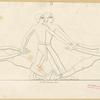 Egyptian men swinging women by their arms