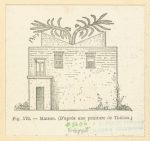 Maison, d'apres une peinture de Thèbes