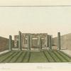 Courtyard of a ruined Roman house