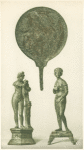 Venus et Amour ; Miroir étrusque (Persée chez les Grées) ; Venus de Syrie