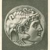 Coin depicting Alexander the Great wearing an elephant-scalp headdress