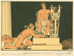 Orestes suppliant to Apollo