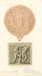 Etruscan mirror with Apollo, Zeus (?) and Hermes ; Apollo and Marsyas
