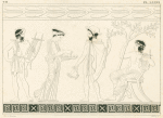 Apollo holding lyre and laurel branch