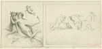 Two images of Europa, from Pompeii