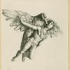 Eagle flying with Ganymede