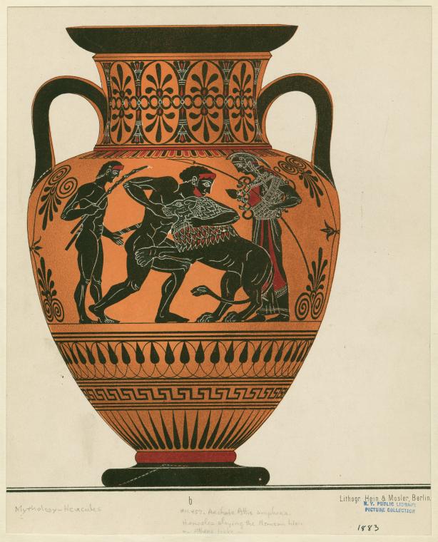 free printable art greek pottery