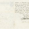 Autograph endorsement signed on verso of A.L.S., Jun 21, 1861, from James Meredith Reade, Jr. to H. Bendan