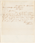 Lincoln, Abraham. A.L.S. to Blatchford, Seward & Griswold