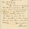 Letter to William Henry Seward