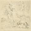 The despair of Venus over the dead body of Adonis