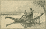Egyptian couple on boat