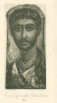 Mummy portrait of a soldier with sword-belt, from Fayum, Egypt