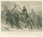 Hannibal and his army crossing the Alps