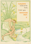 Narcissus bends over the brook, intent upon daffadowndilly