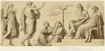 Orpheus demanding Eurydice from Pluto