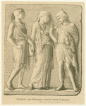 Orpheus and Eurydice ascend from Tartarus