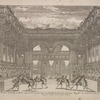 Decoration de Theatre du ballet de Thetis represente en machine au Petit Bourbon devant leurs Majesté de l'invention de Jacq. Torelli Italien