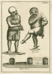 Roman pantomime actors in masks