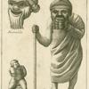 Roman comic actors in masks.