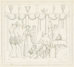 Rehearsal for a theatrical performance
