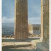 Colonnes du Pathènon et Erechtéion--Athènes