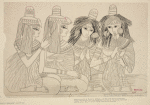 Ancient musicians and singers, Tomb of Nevothph, Beni-Hassan-el-Qadin.