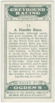 A hurdle race.