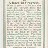 A race in progress.